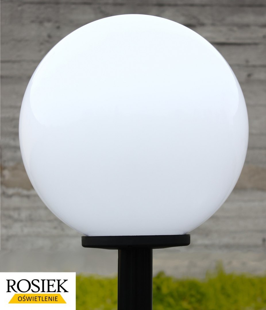 Kula biała 40cm, klosz biały 40cm, kule ogrodowe, kula ogrodowa Kula biała 40cm, klosz biały 40cm, kule ogrodowe, kula ogrodowa