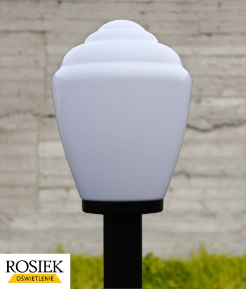 Kula amfora mleczna 25cm, klosz amfora mleczna 25cm, kule ogrodowe, kula ogrodowa Kula amfora mleczna 25cm, klosz amfora mleczna 25cm, kule ogrodowe, kula ogrodowa