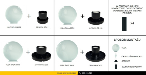 Kule ogrodowe Lampy ogrodowe Kule do ogrodu Oświetlenie ogrodowe Kule ogrodowe Lampy ogrodowe Kule do ogrodu Oświetlenie ogrodowe