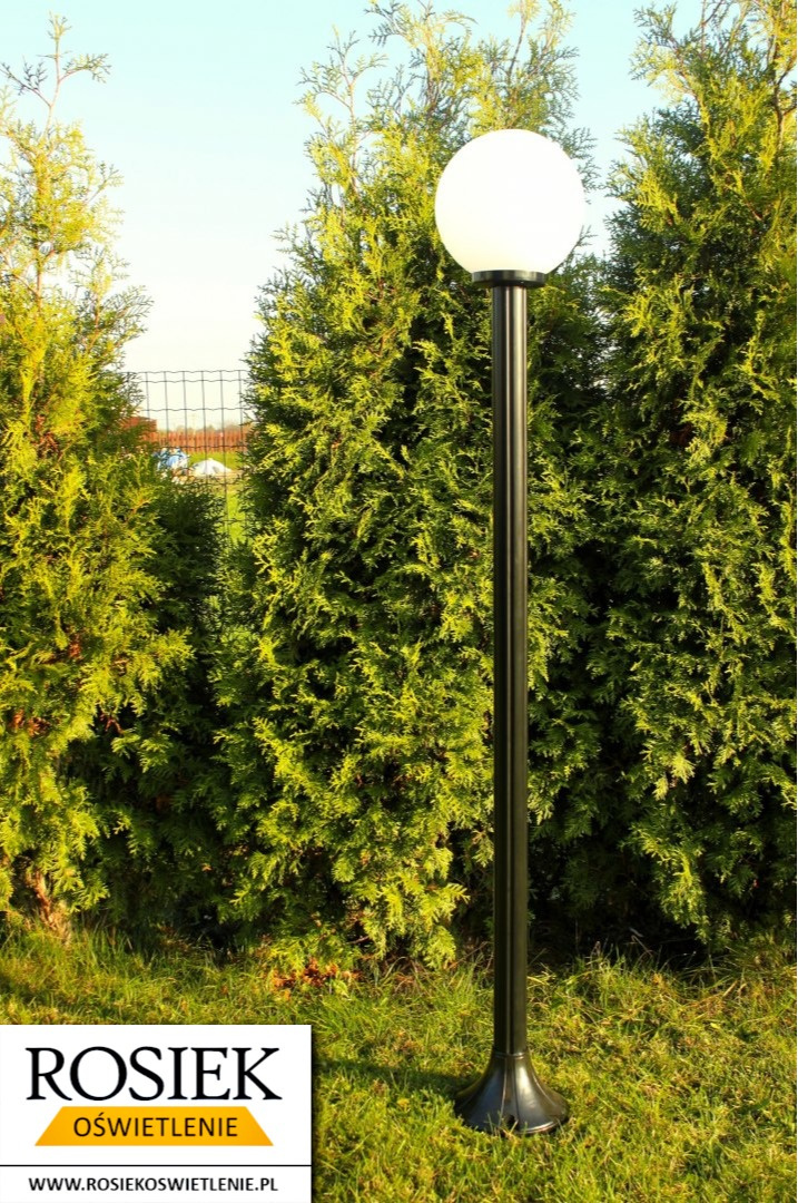 Lampy ogrodowe Lampa ogrodowa Kule ogrodowe biała 25cm