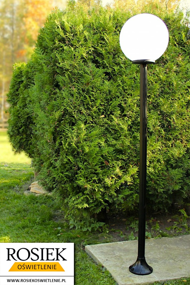 Lampy ogrodowe Lampa ogrodowa Kule ogrodowe biała 40cm