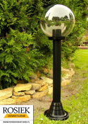Lampy ogrodowe Lampa ogrodowa zewnętrzna 82cm, kula podpalana 25cm