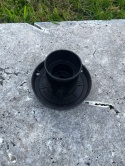 *OSTATNIE 3 SZTUKI* | OZDOBNA Kula ogrodowa 25cm podpalana + oprawa oświetleniowa OZN-11 *BEZ ŹRÓDŁA ŚWIATŁA