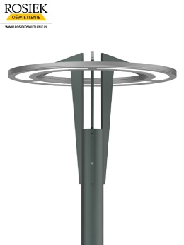 Oprawa parkowa CORONA LED rosa 72, 2700K