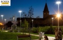 Lampa parkowa CORONA LED rosa