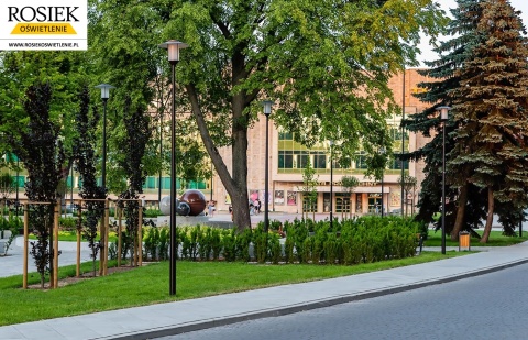 Lampa parkowa ELBA rosa