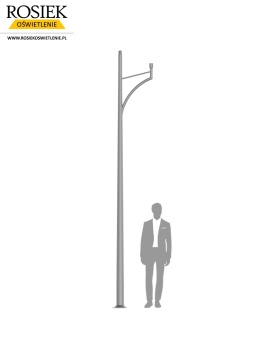 Słup oświetleniowy 4m SAL-A1 rosa