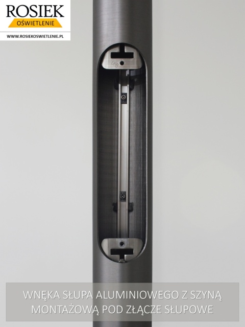 Słup oświetleniowy 8m SAL N12/5